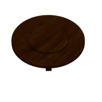 Chinese solid wood dining table