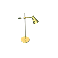 Modern wrought iron floor lamp