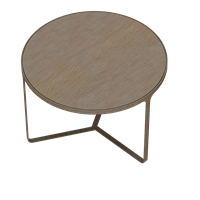 Modern wooden coffee table