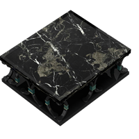 Modern marble coffee table