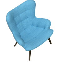 Nordic style fabric lounge chair