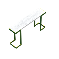 Modern marble side