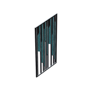 Modern screen partition
