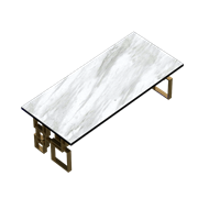 Modern marble dining table