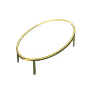 Modern painted coffee table