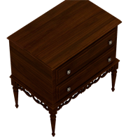 American bedside table
