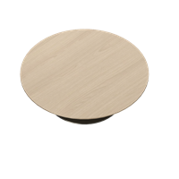 Modern wooden coffee table