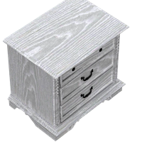 American bedside table