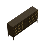 Chinese solid wood TV cabinet