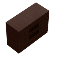 Chinese solid wood side cabinet