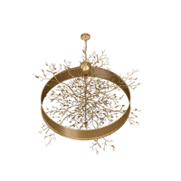Modern metal decorative light