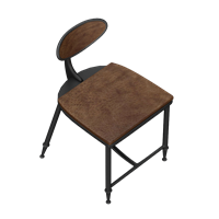 Modern leather art lounge chair