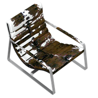 Modern fabric lounge chair