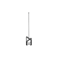 Modern wrought iron chandelier