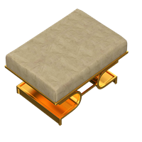 Modern leather art pedal