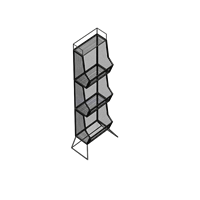 Modern wrought iron decorative frame