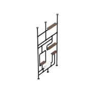 Modern wrought iron decorative frame