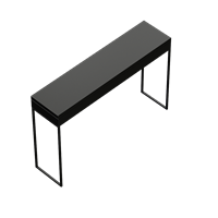 Modern wooden end table