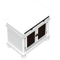 American children's bedside table