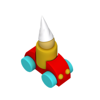 children toy-wooden car