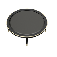 American painted coffee table