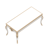 American straight side desk