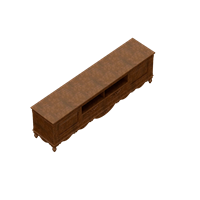 American wooden TV cabinet