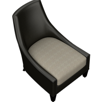 American leather art multi-person sofa