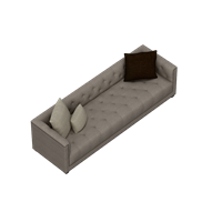 American fabric multi-person sofa