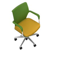 Modern plastic children's chair