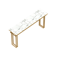 Modern marble end table