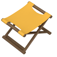 Modern wooden foot pedal