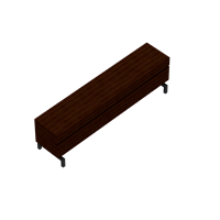 Modern wooden TV cabinet