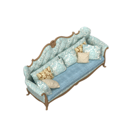 Modern fabric multi-person sofa