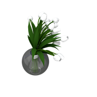 Desktop Floral - Glass Flower