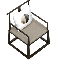 Chinese style solid wood official hat chair