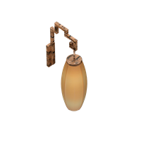 Chinese wooden wall lamp