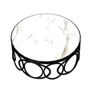 Modern marble coffee table