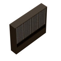 Chinese style door wardrobe