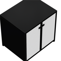 Modern bedside table