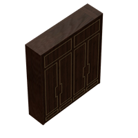 Chinese style door wardrobe