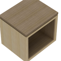 Modern bedside table