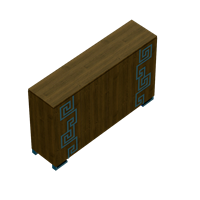 Chinese solid wood side cabinet