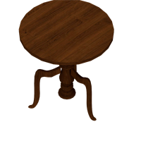 American wooden side