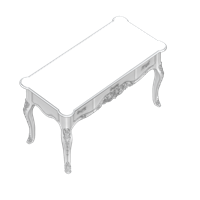 European makeup table