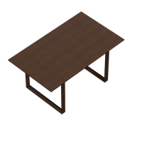 Chinese solid wood dining table