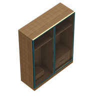 Modern sliding door wardrobe