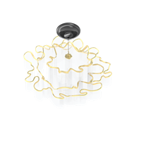 Modern glass chandelier