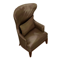 American leather art single sofa