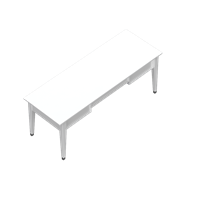 American straight side desk